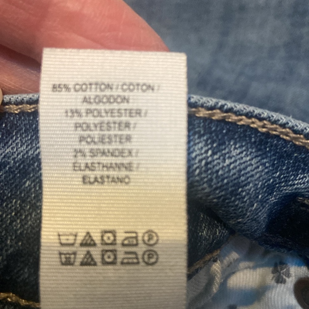 LUCKY BRAND Size 4/27 Bermuda Blue Jean Shorts - Picture 11 of 11